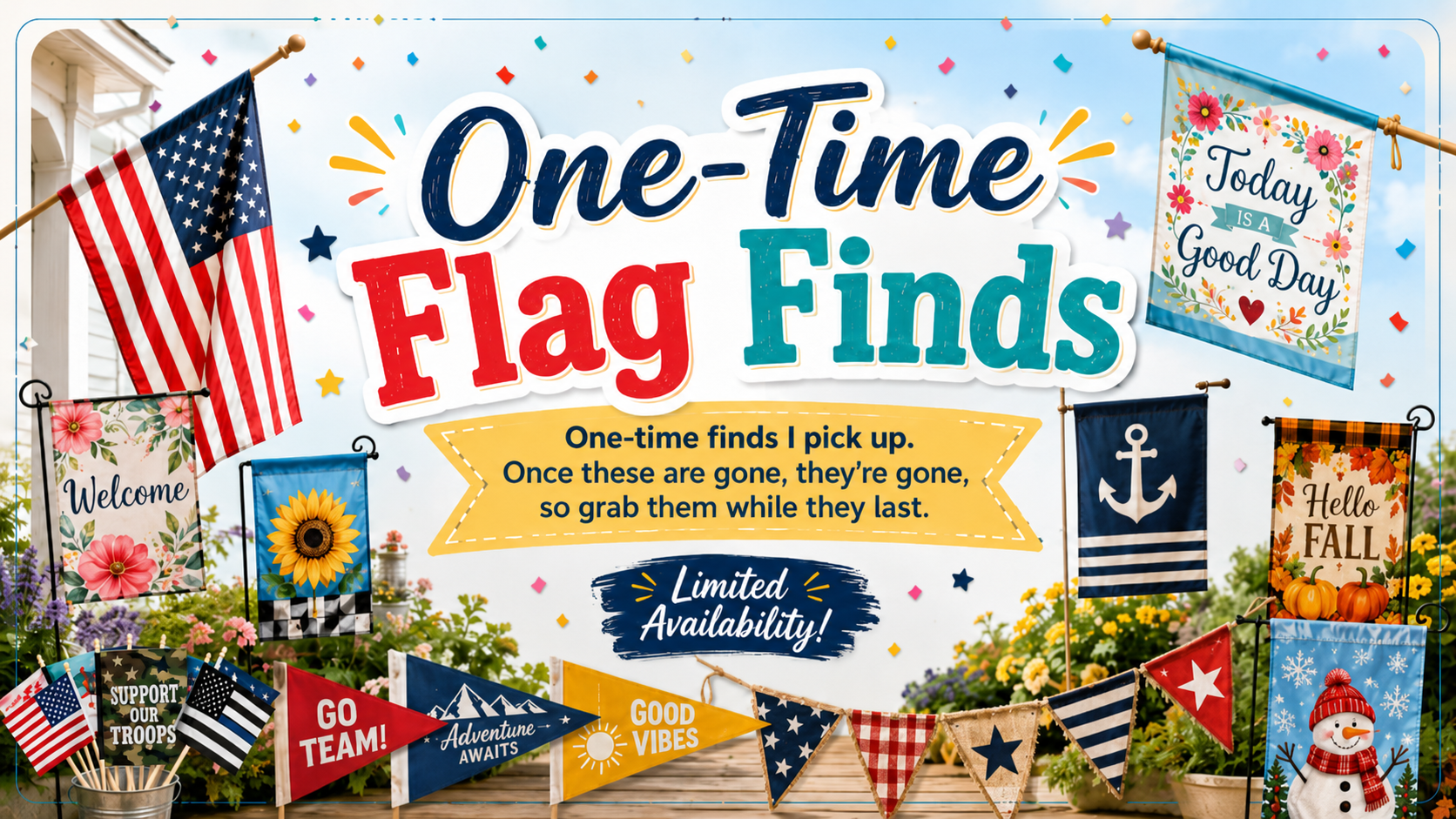 Limited Flag Stock