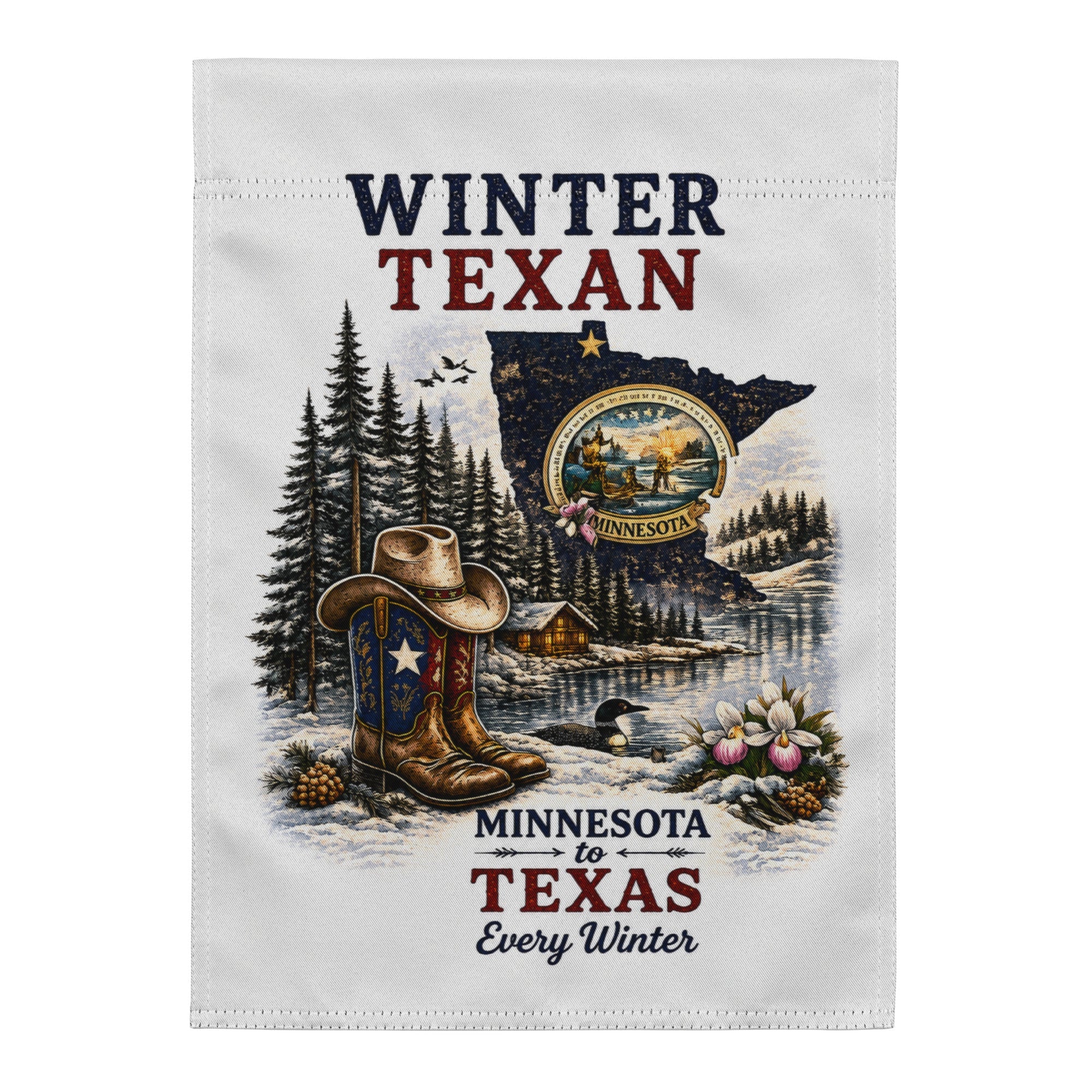 Retirement Themed Garden Flags