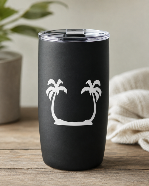 3.	Palm Tree Tropical Decal – 5" x 5" Vinyl