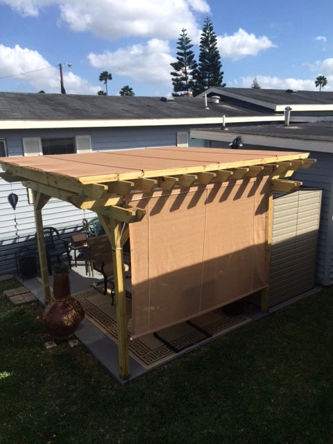 Custom Shadecloth — Made to Fit Your Space