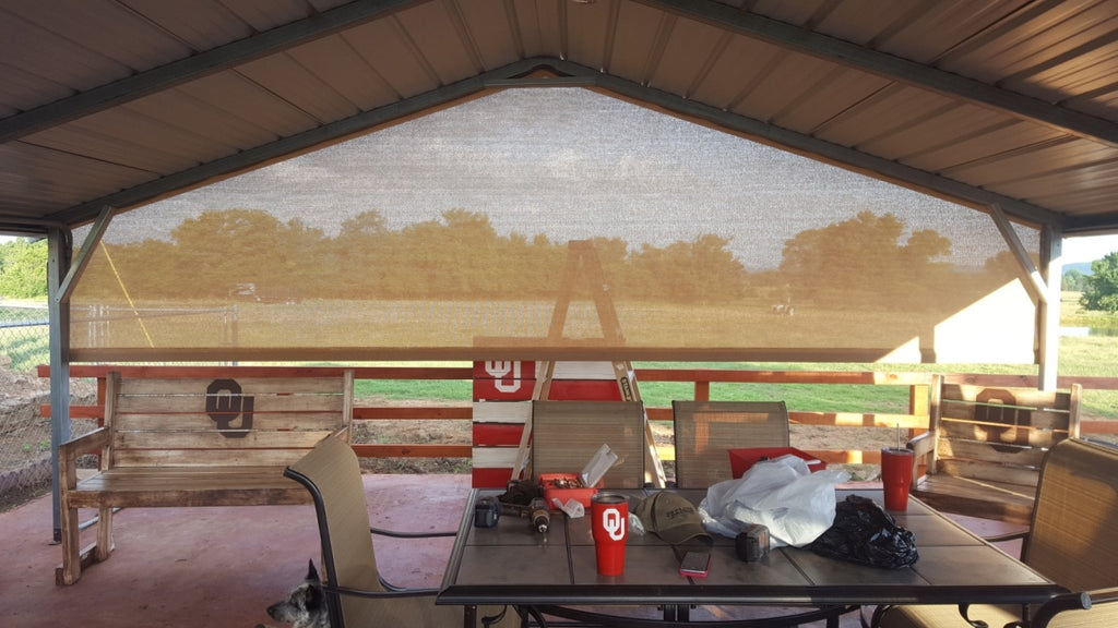 Custom Shadecloth — Made to Fit Your Space